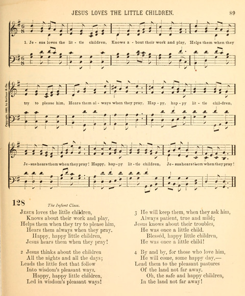 A Selection of Spiritual Songs: with music, for the Sunday-school page 87