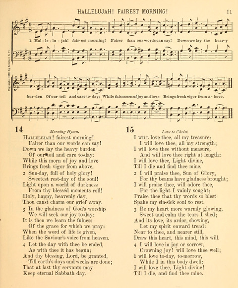 A Selection of Spiritual Songs: with music, for the Sunday-school page 9