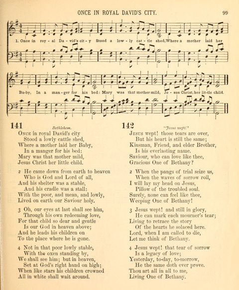 A Selection of Spiritual Songs: with music, for the Sunday-school page 97