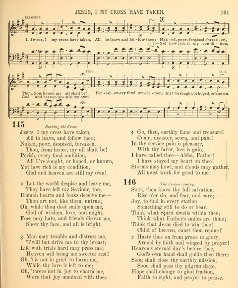 A Selection of Spiritual Songs: with music, for the Sunday-school page 99