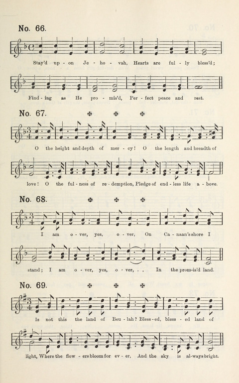 Songs of Victory: for evangelistic meetings, conferences, the home circle, and Christian worship. Along with a selection of choruses page 471