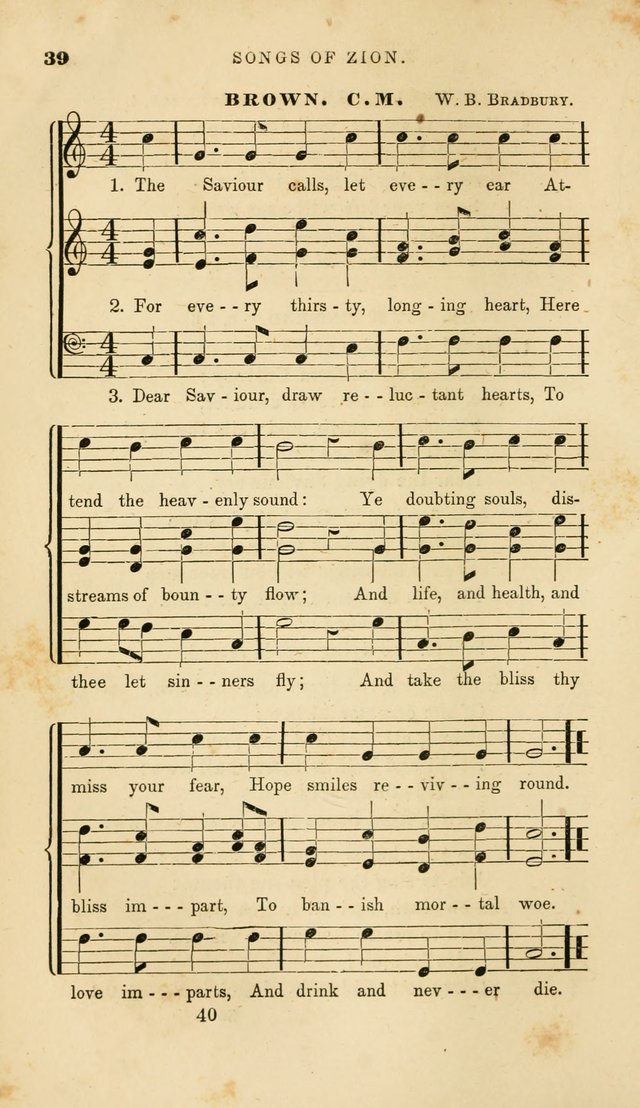 Songs of Zion: a manual of the best and most popular hymns and tunes, for social and private devotion page 47