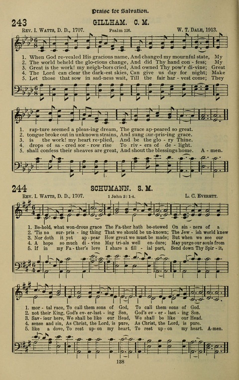 The Songs of Zion: the new official hymnal of the Cumberland Presbyterian Church page 138