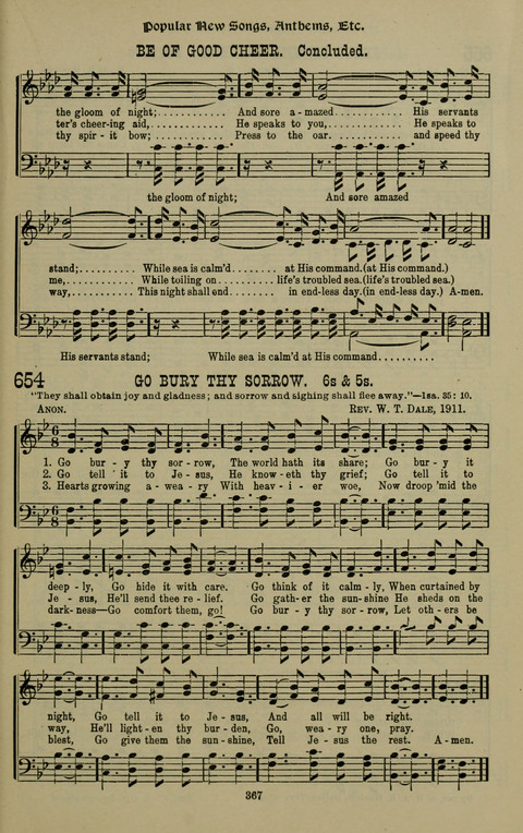 The Songs of Zion: the new official hymnal of the Cumberland Presbyterian Church page 367