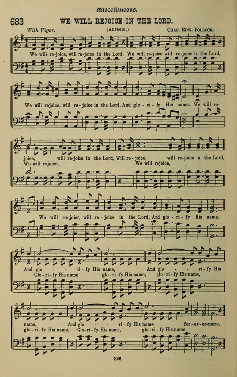 The Songs of Zion: the new official hymnal of the Cumberland Presbyterian Church page 396