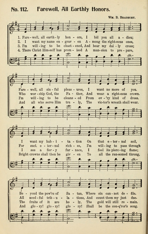 The Songs of Zion: A Collection of Choice Songs page 112