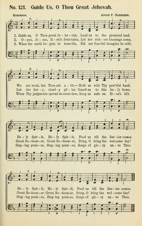 The Songs of Zion: A Collection of Choice Songs page 121