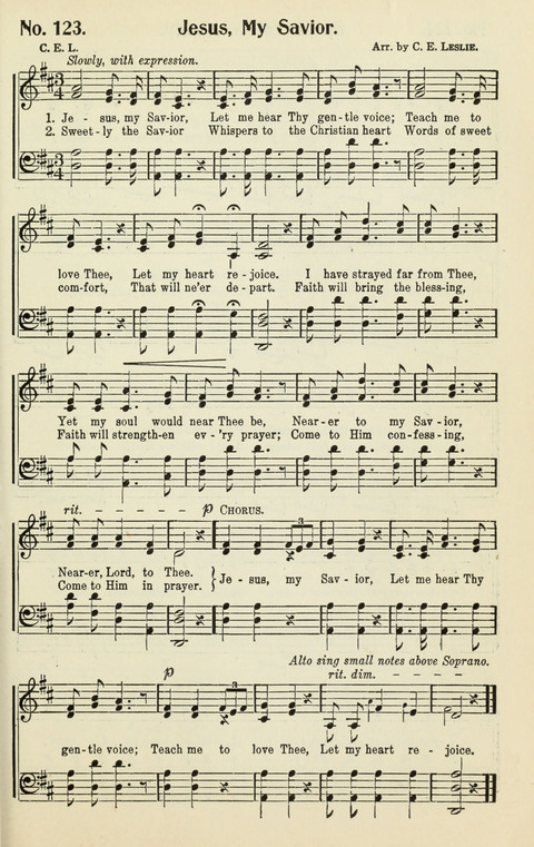 The Songs of Zion: A Collection of Choice Songs page 123