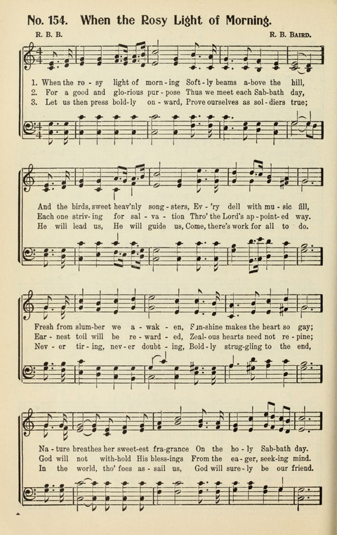 The Songs of Zion: A Collection of Choice Songs page 154