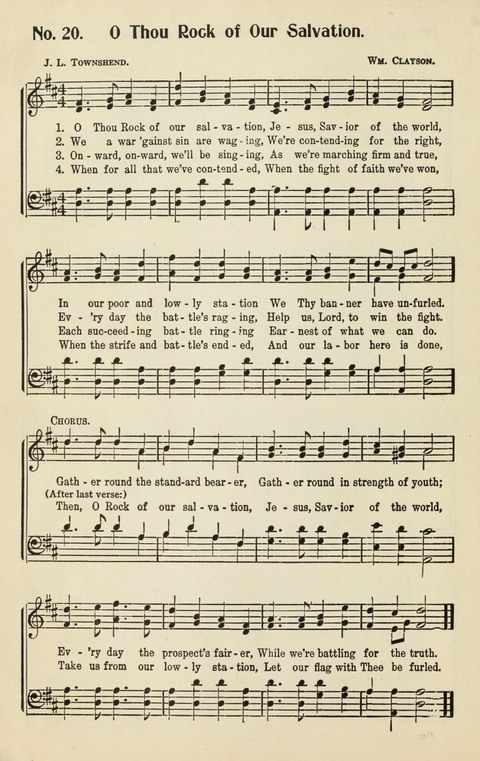 The Songs of Zion: A Collection of Choice Songs page 20