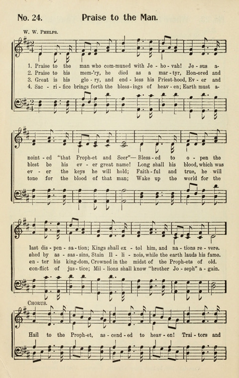 The Songs of Zion: A Collection of Choice Songs page 24