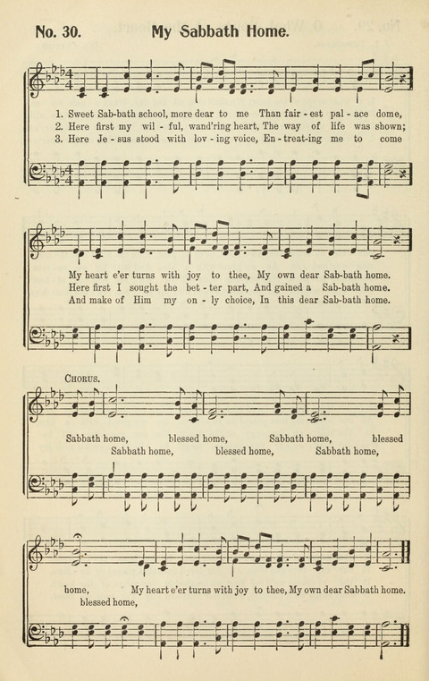 The Songs of Zion: A Collection of Choice Songs page 30
