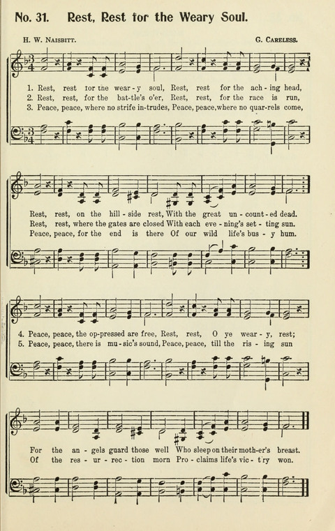 The Songs of Zion: A Collection of Choice Songs page 31
