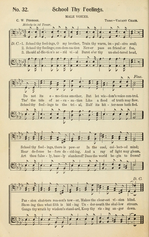 The Songs of Zion: A Collection of Choice Songs page 32