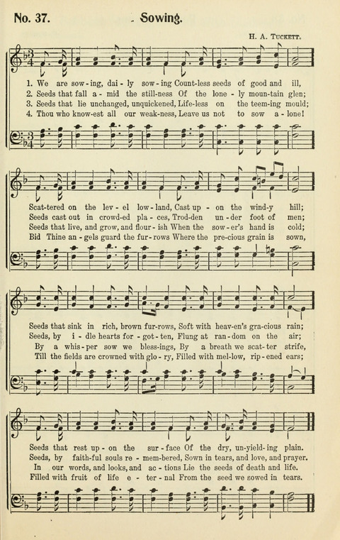 The Songs of Zion: A Collection of Choice Songs page 37