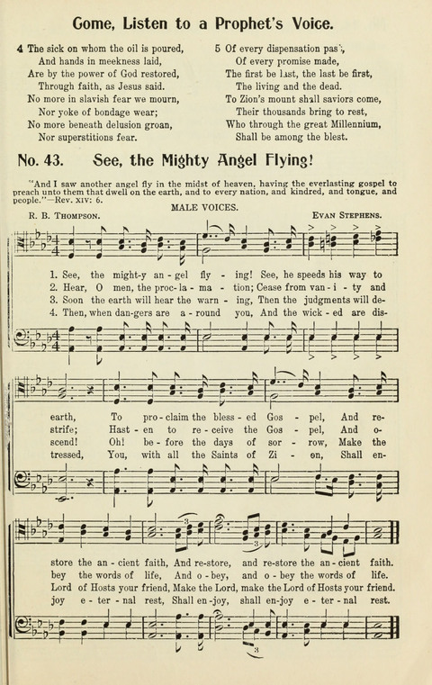 The Songs of Zion: A Collection of Choice Songs page 43