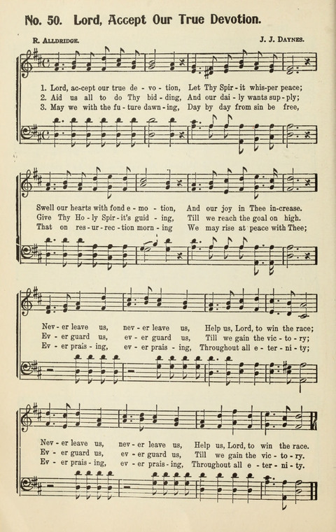 The Songs of Zion: A Collection of Choice Songs page 50