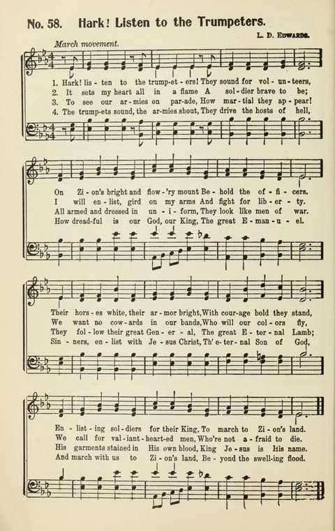 The Songs of Zion: A Collection of Choice Songs page 58