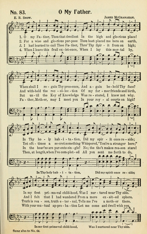 The Songs of Zion: A Collection of Choice Songs page 83
