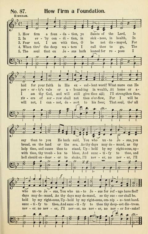 The Songs of Zion: A Collection of Choice Songs page 87