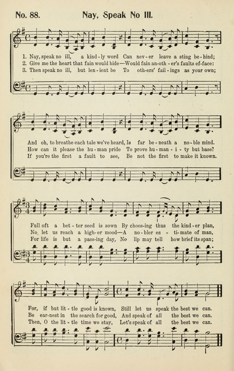 The Songs of Zion: A Collection of Choice Songs page 88