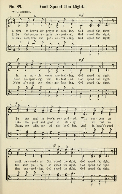 The Songs of Zion: A Collection of Choice Songs page 89