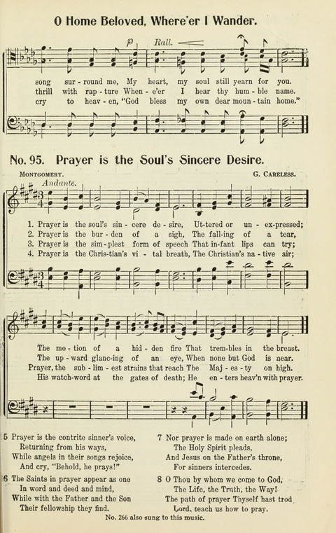 The Songs of Zion: A Collection of Choice Songs page 95