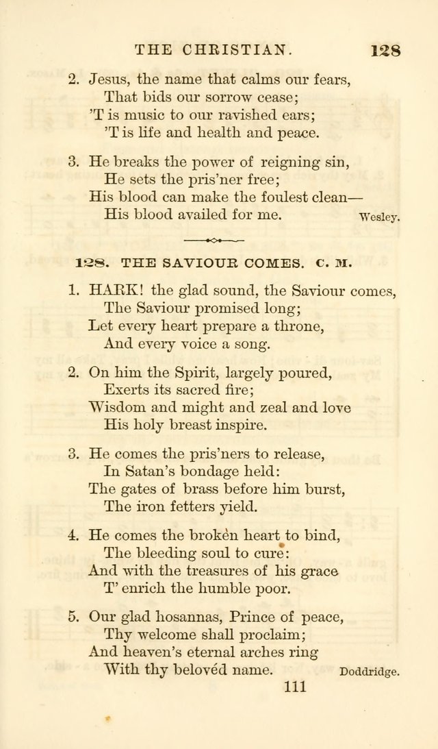 Songs of Zion Enlarged: a manual of the best and most popular hymns and tunes, for social and private devotion page 118