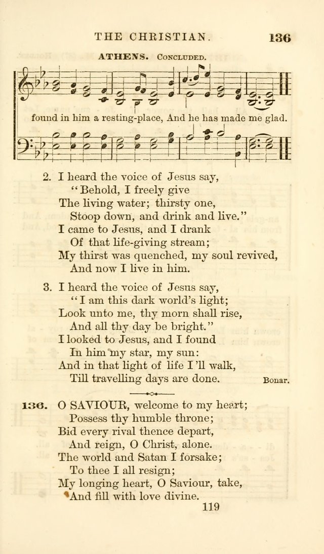 Songs of Zion Enlarged: a manual of the best and most popular hymns and tunes, for social and private devotion page 126