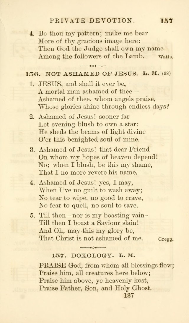 Songs of Zion Enlarged: a manual of the best and most popular hymns and tunes, for social and private devotion page 144