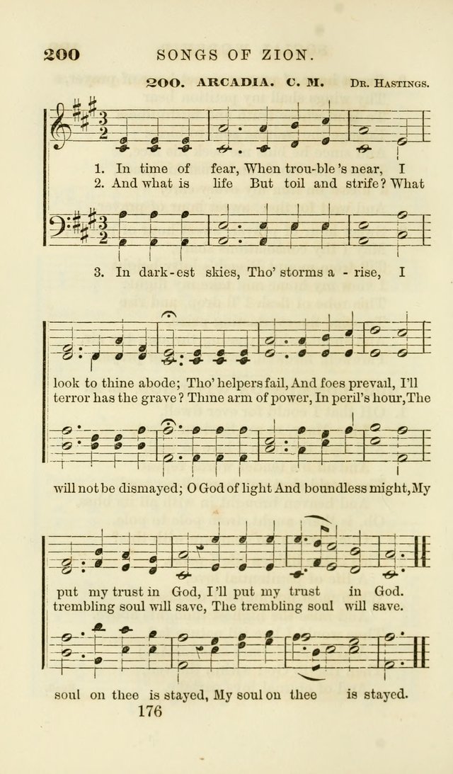 Songs of Zion Enlarged: a manual of the best and most popular hymns and tunes, for social and private devotion page 183
