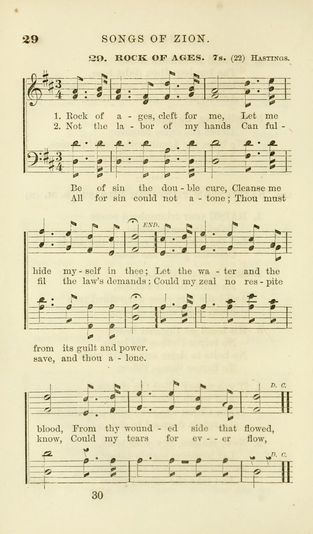 Songs of Zion Enlarged: a manual of the best and most popular hymns and tunes, for social and private devotion page 37