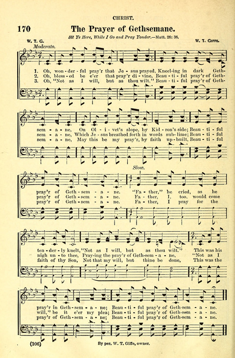 The Brethren Hymnal: A Collection of Psalms, Hymns and Spiritual Songs suited for Song Service in Christian Worship, for Church Service, Social Meetings and Sunday Schools page 102