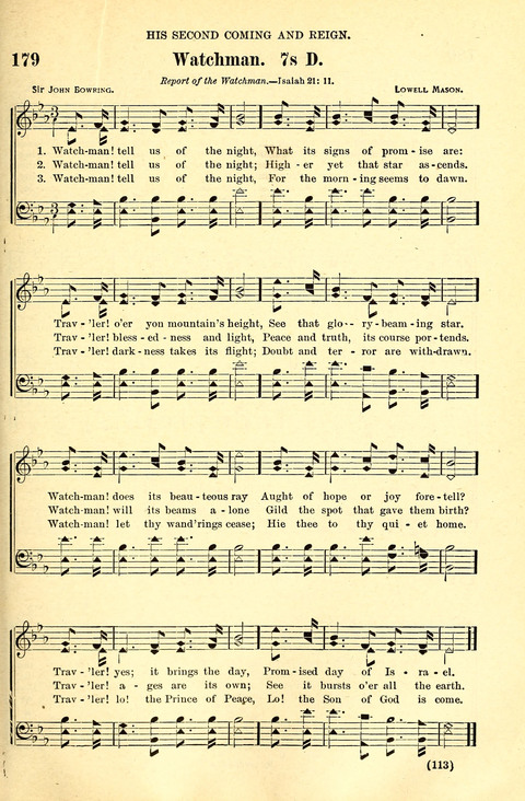 The Brethren Hymnal: A Collection of Psalms, Hymns and Spiritual Songs suited for Song Service in Christian Worship, for Church Service, Social Meetings and Sunday Schools page 109