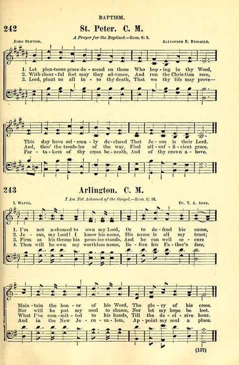 The Brethren Hymnal: A Collection of Psalms, Hymns and Spiritual Songs suited for Song Service in Christian Worship, for Church Service, Social Meetings and Sunday Schools page 155