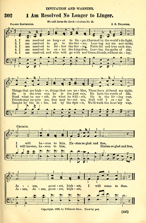 The Brethren Hymnal: A Collection of Psalms, Hymns and Spiritual Songs suited for Song Service in Christian Worship, for Church Service, Social Meetings and Sunday Schools page 193