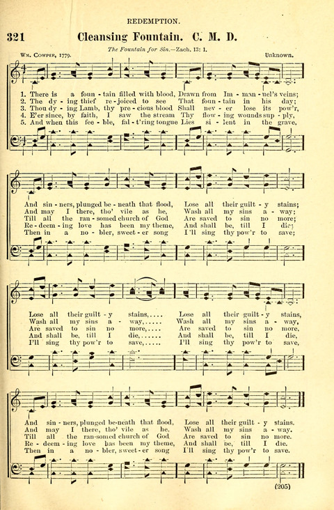 The Brethren Hymnal: A Collection of Psalms, Hymns and Spiritual Songs suited for Song Service in Christian Worship, for Church Service, Social Meetings and Sunday Schools page 203