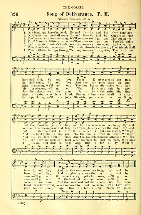 The Brethren Hymnal: A Collection of Psalms, Hymns and Spiritual Songs suited for Song Service in Christian Worship, for Church Service, Social Meetings and Sunday Schools page 206