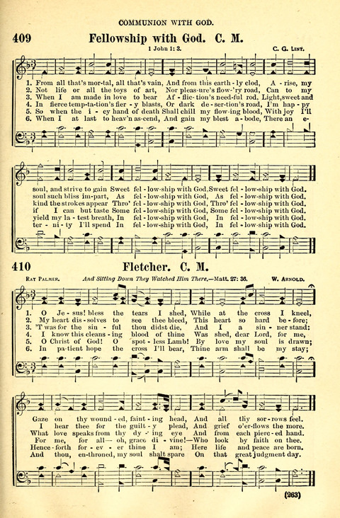 The Brethren Hymnal: A Collection of Psalms, Hymns and Spiritual Songs suited for Song Service in Christian Worship, for Church Service, Social Meetings and Sunday Schools page 261
