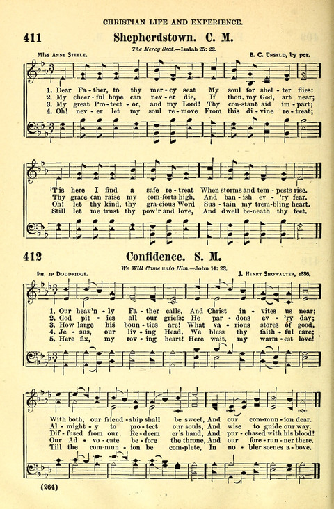 The Brethren Hymnal: A Collection of Psalms, Hymns and Spiritual Songs suited for Song Service in Christian Worship, for Church Service, Social Meetings and Sunday Schools page 262