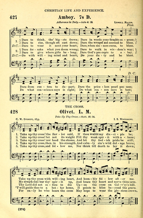 The Brethren Hymnal: A Collection of Psalms, Hymns and Spiritual Songs suited for Song Service in Christian Worship, for Church Service, Social Meetings and Sunday Schools page 272