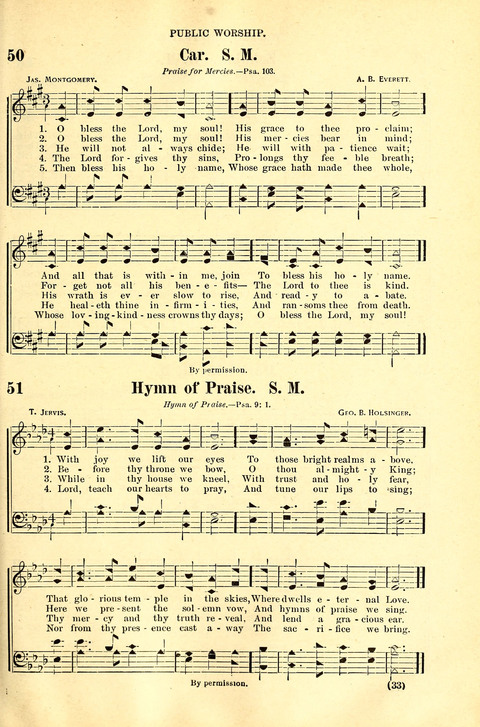 The Brethren Hymnal: A Collection of Psalms, Hymns and Spiritual Songs suited for Song Service in Christian Worship, for Church Service, Social Meetings and Sunday Schools page 29