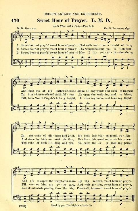 The Brethren Hymnal: A Collection of Psalms, Hymns and Spiritual Songs suited for Song Service in Christian Worship, for Church Service, Social Meetings and Sunday Schools page 296