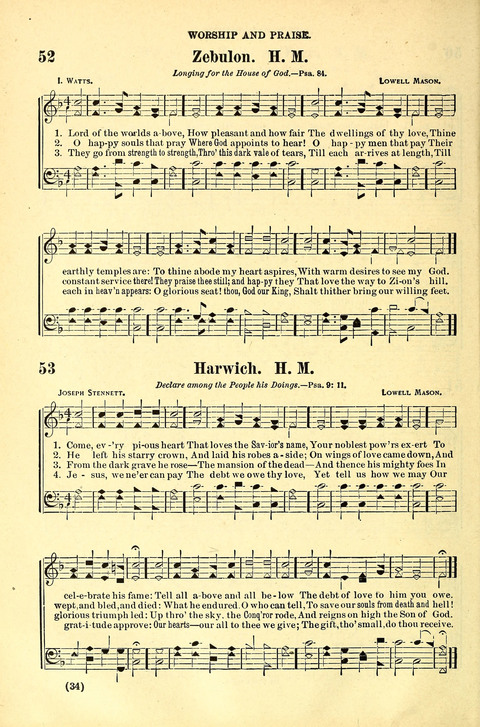 The Brethren Hymnal: A Collection of Psalms, Hymns and Spiritual Songs suited for Song Service in Christian Worship, for Church Service, Social Meetings and Sunday Schools page 30
