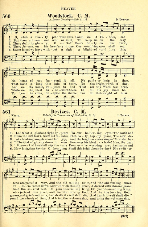 The Brethren Hymnal: A Collection of Psalms, Hymns and Spiritual Songs suited for Song Service in Christian Worship, for Church Service, Social Meetings and Sunday Schools page 345