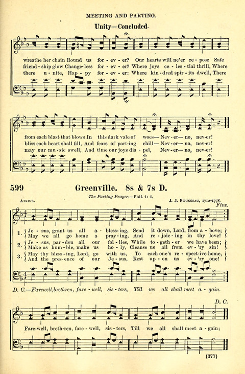 The Brethren Hymnal: A Collection of Psalms, Hymns and Spiritual Songs suited for Song Service in Christian Worship, for Church Service, Social Meetings and Sunday Schools page 375