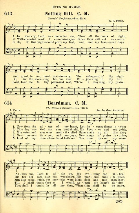 The Brethren Hymnal: A Collection of Psalms, Hymns and Spiritual Songs suited for Song Service in Christian Worship, for Church Service, Social Meetings and Sunday Schools page 383