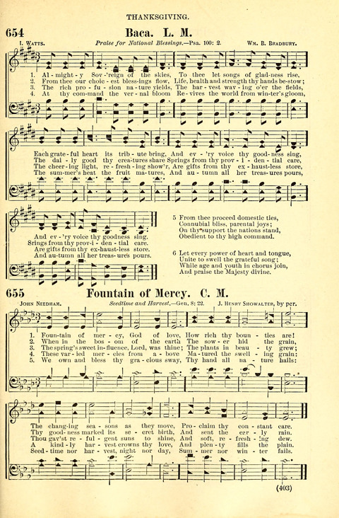 The Brethren Hymnal: A Collection of Psalms, Hymns and Spiritual Songs suited for Song Service in Christian Worship, for Church Service, Social Meetings and Sunday Schools page 401
