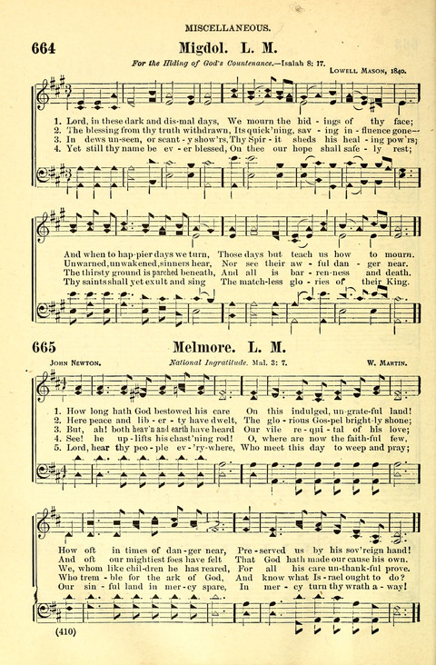 The Brethren Hymnal: A Collection of Psalms, Hymns and Spiritual Songs suited for Song Service in Christian Worship, for Church Service, Social Meetings and Sunday Schools page 408