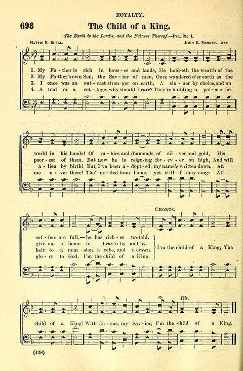 The Brethren Hymnal: A Collection of Psalms, Hymns and Spiritual Songs suited for Song Service in Christian Worship, for Church Service, Social Meetings and Sunday Schools page 436